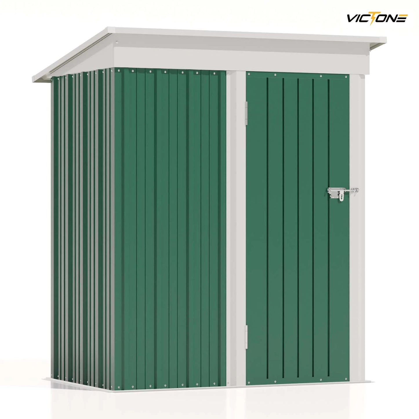 Patiowell 5x3 Ft Outdoor Storage Shed With Lockable Door