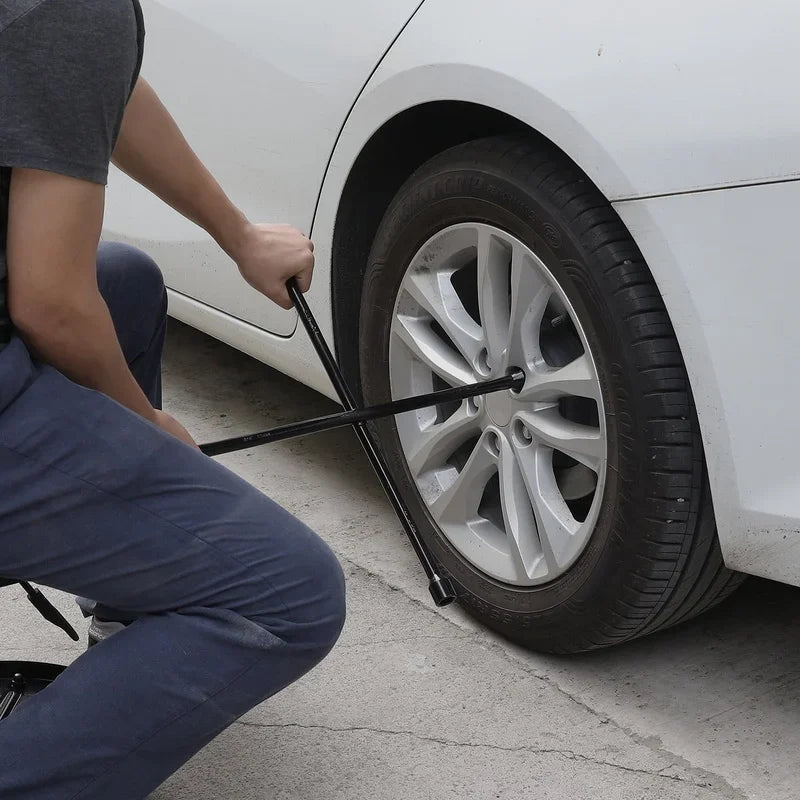 20 Inch Lug Wrench Carbon Steel 4 Way Tire Changing Tool Heavy Duty Rustproof Cars Trucks SUVs