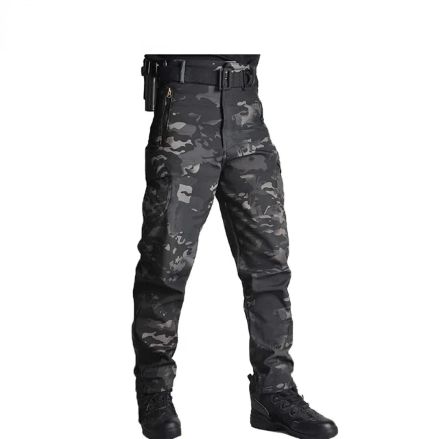 Combat Softshell Pants Tactical Fleece Pants Men Paintball Trousers Waterproof Softair Multicam Pant Hiking Camping Clothes