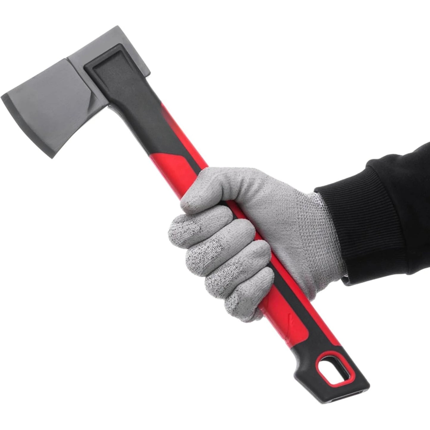 Survival Axe 15 Inch With Shock Absorbing Fiberglass Handle