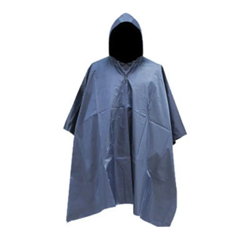 Tactical Rain Poncho - Army Poncho Shelter Waterproof Ripstop for Hunting