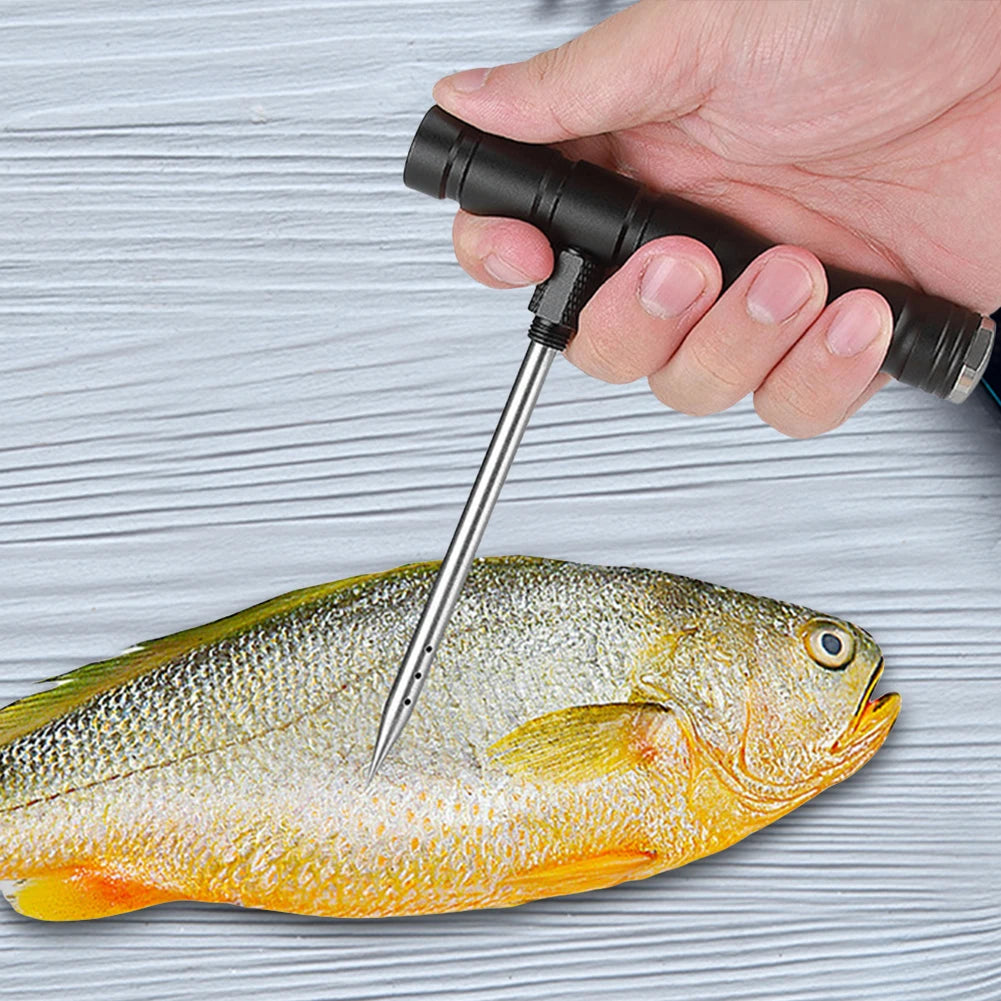 Fish Venting Tool Fish Deflating Needle Aluminum Alloy Reducing Air Pressure Tool Detachable for Deep Sea Fishing