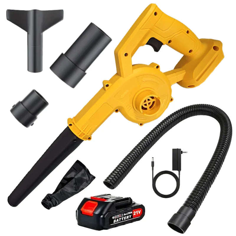 Ultra-high power leaf blower cordless blower garden leaves suitable for garden cleaning, dust removal and snow removal