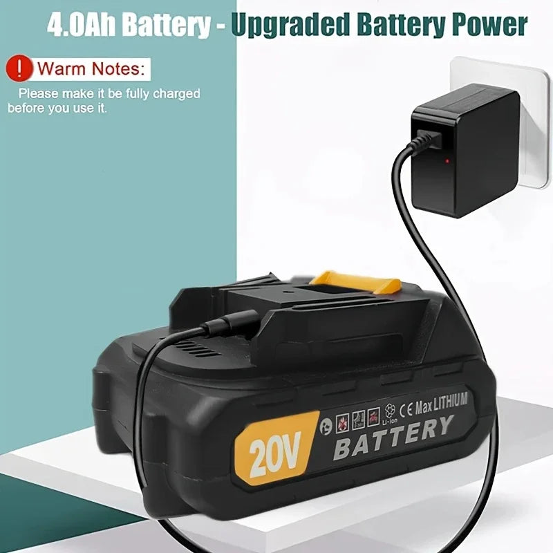 Ultra-high power leaf blower cordless blower garden leaves suitable for garden cleaning, dust removal and snow removal