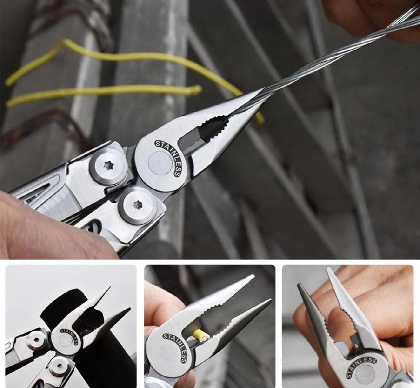 Daicamping Clip Multifunctional Pliers DL12 Folding Knife