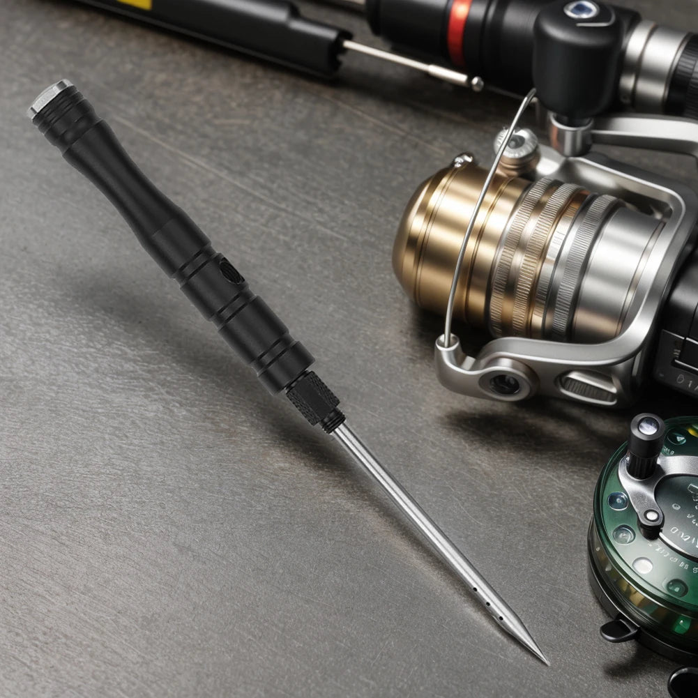 Fish Venting Tool Fish Deflating Needle Aluminum Alloy Reducing Air Pressure Tool Detachable for Deep Sea Fishing