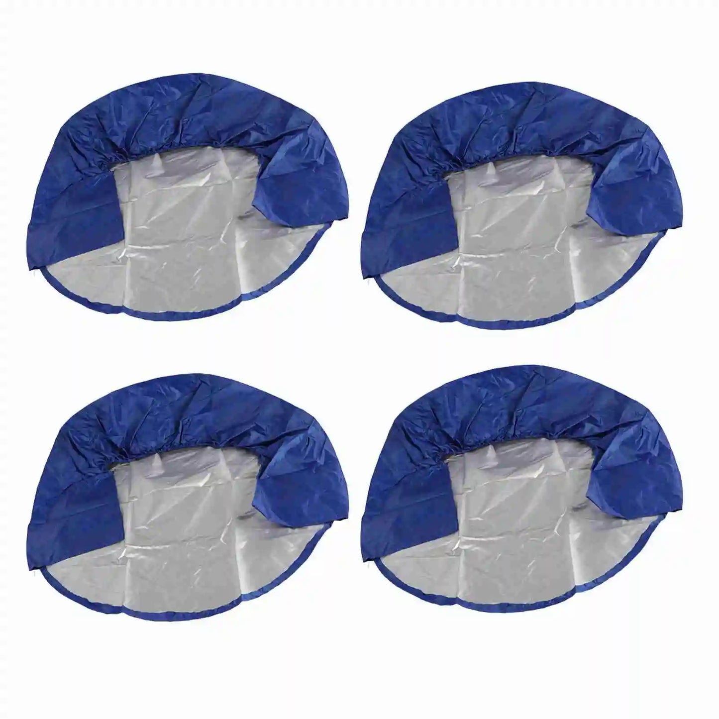 4Pcs 32 Inch Wheel Tire Covers For RV Truck Car Camper Blue