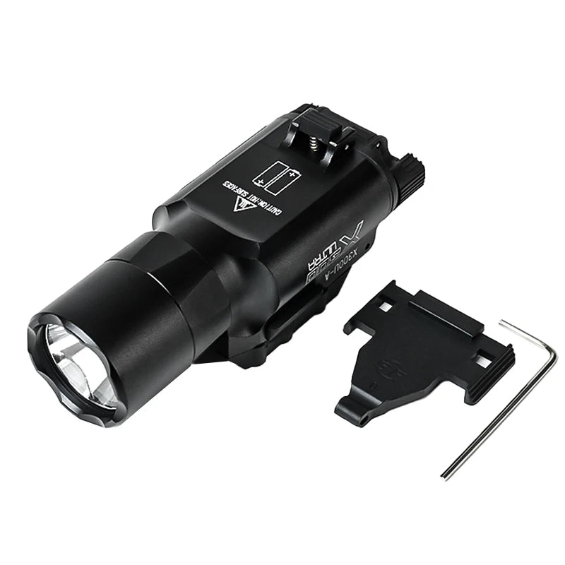 US Warehouse Metal SF X300 X300U Ultra Pistol Scout Light Tactical Rifle Airsoft  Hunting Weapon Flashlight for 20mm Rail
