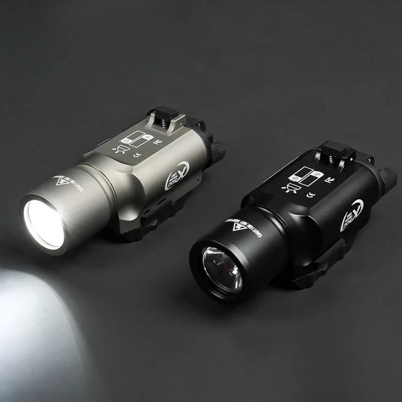 US Warehouse Metal SF X300 X300U Ultra Pistol Scout Light Tactical Rifle Airsoft  Hunting Weapon Flashlight for 20mm Rail