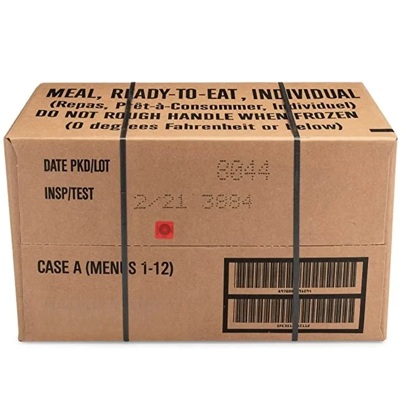 US Surplus MRE Meals Ready To Eat 2021 Bundle Menus 1 24