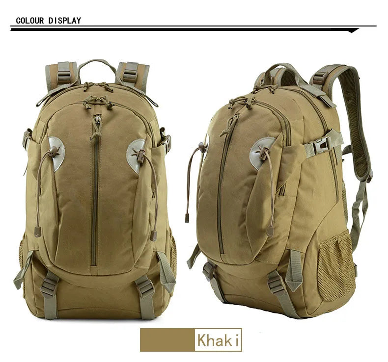 Outdoor Camouflage Backpacks Men's New Oxford Large Capacity Sports Cloth Waterproof Bag Tactical Backpack