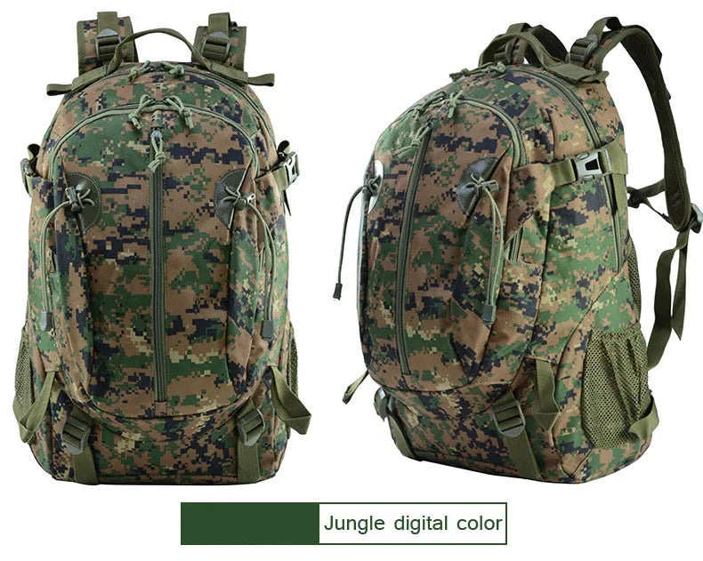 Outdoor Camouflage Backpacks Men's New Oxford Large Capacity Sports Cloth Waterproof Bag Tactical Backpack