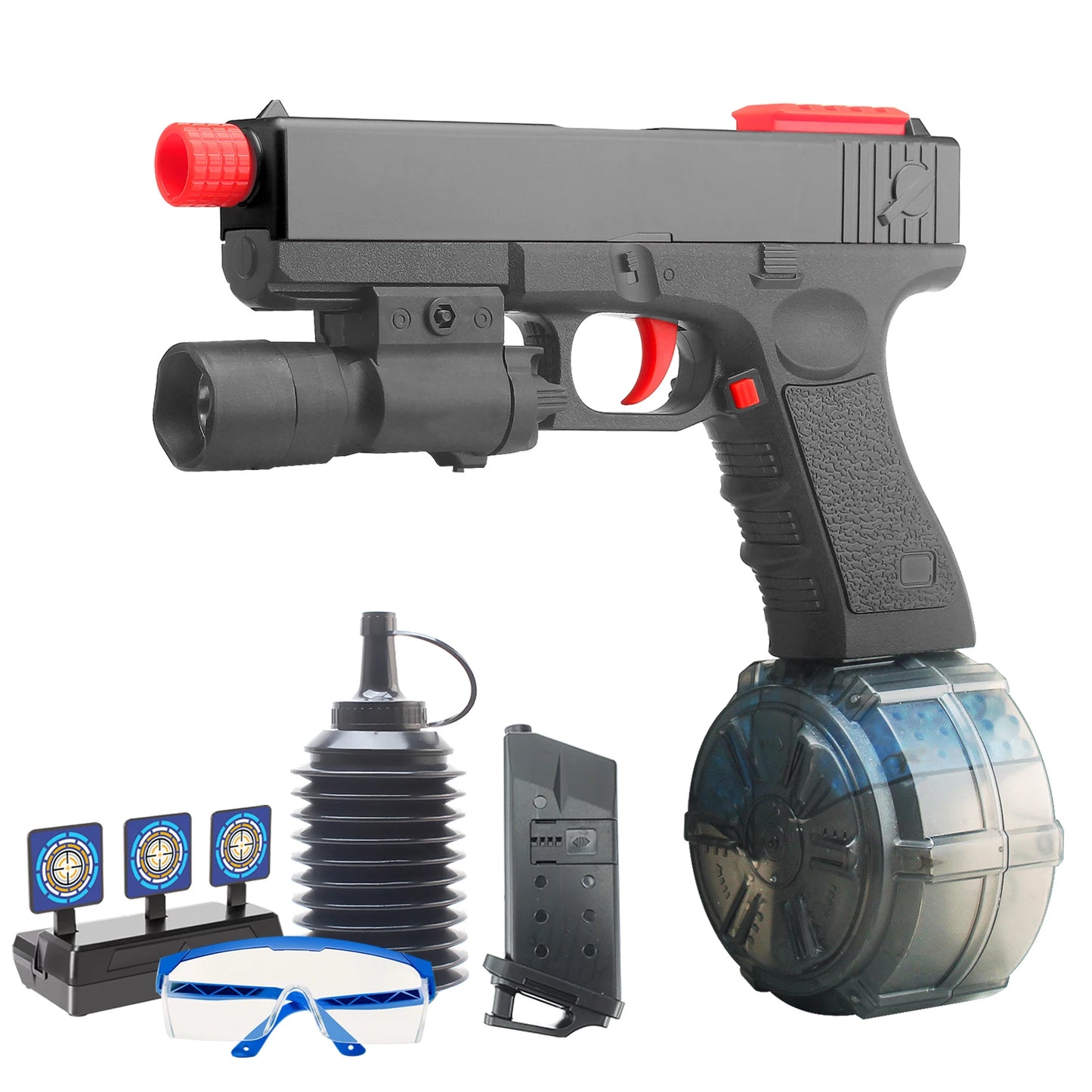 Dual Mode Electric Gel Balls Pistol Toy Water Blaster Gun