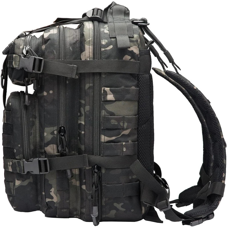 30L Tactical Backpack Military Daypack for Men Molle Assault Pack Bug Out Bag for Hiking Camping Travel Army Hunting Rucksack