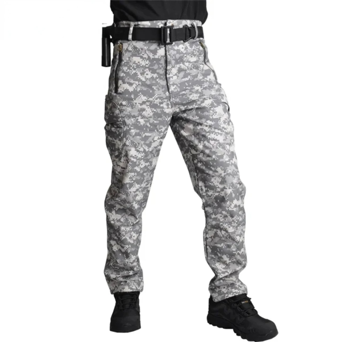 Combat Softshell Pants Tactical Fleece Pants Men  Paintball Trousers Waterproof Softair Multicam Pant Hiking Camping Clothes