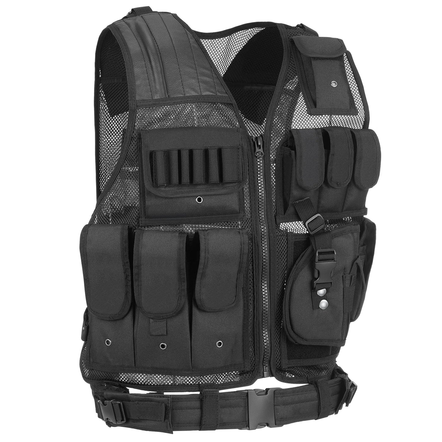 Tomshoo Tactical Vest Multi Pocket Breathable Combat Vest