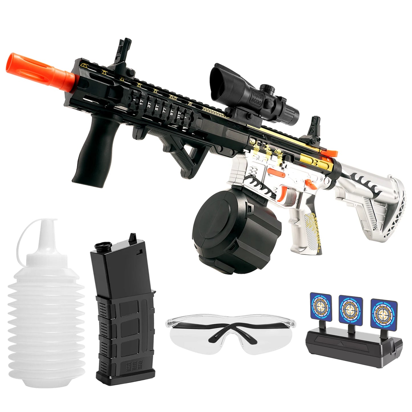 M416 High Speed Gel Ball Gun Automatic And Manual Dual Modes