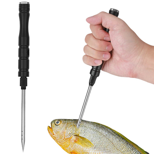 Fish Venting Tool Fish Deflating Needle Aluminum Alloy Reducing Air Pressure Tool Detachable for Deep Sea Fishing