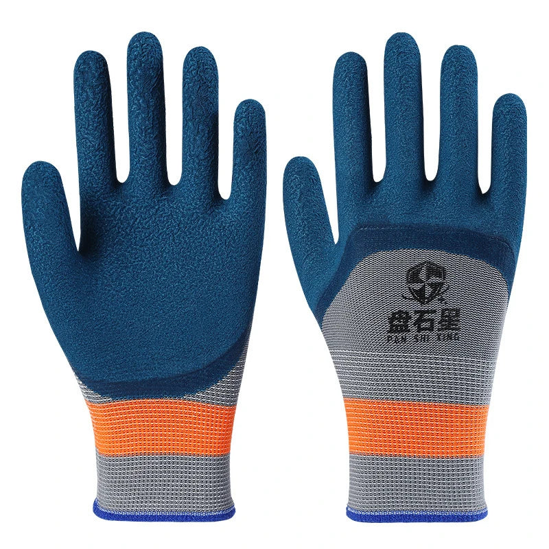 1Pair Tire Rubber Gloves Wear-resistant Non-slip Work Gloves Labor Protection Gloves Home Improvement Garden Construction