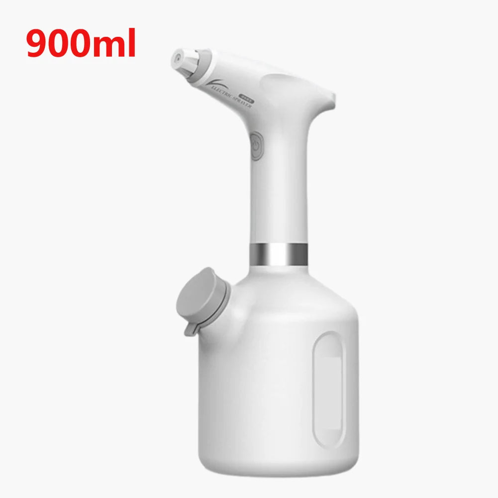 2L Electric Plant Spray Bottle USB Rechargeable Automatic Watering Fogger Spray Bottle Portable Hand-held Garden Sprayer Tools