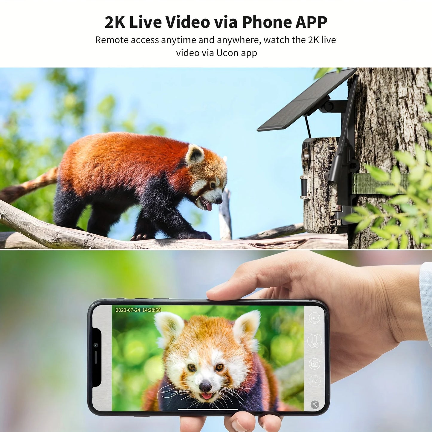 4G LTE Trail Camera 3rd Gen Built In SIM Card Live Video