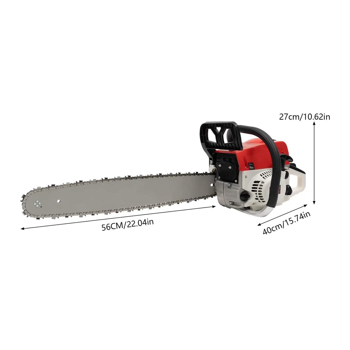 Yiyibyus 22 Inch Gas Chainsaw 52cc 2Stroke For Wood