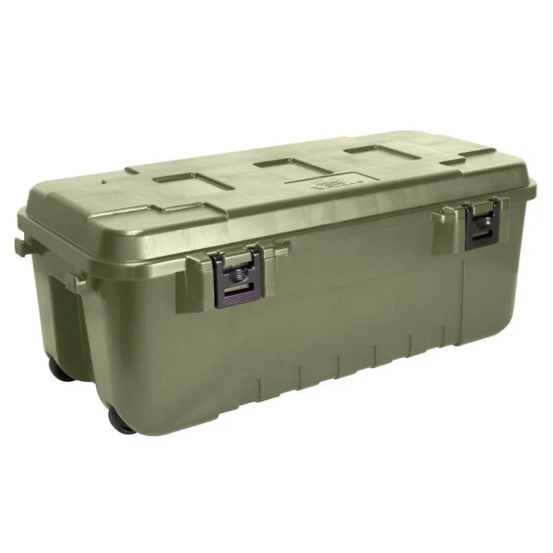 Plano Storage Trunk With Wheels 108 Quart Lockable Box