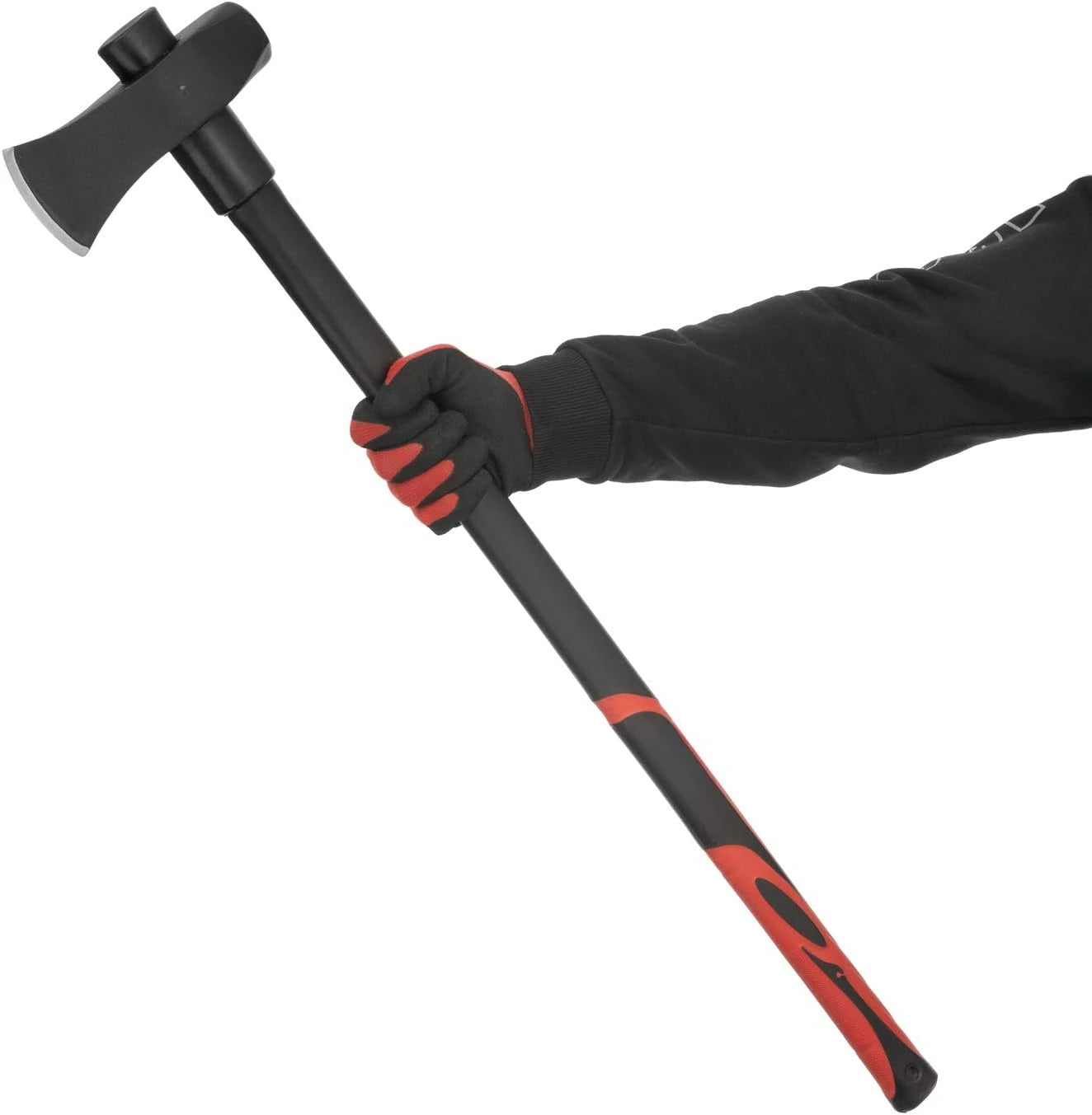 Survival Axe 15 Inch With Shock Absorbing Fiberglass Handle