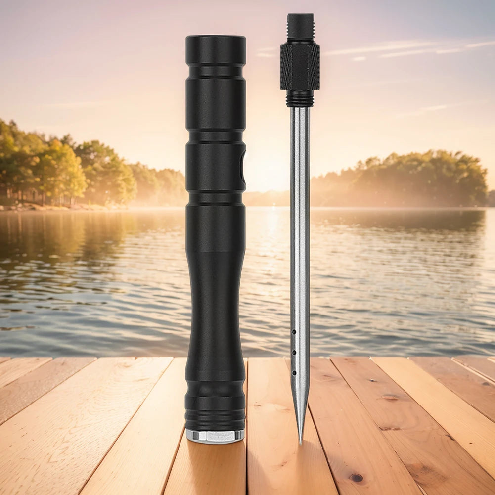Fish Venting Tool Fish Deflating Needle Aluminum Alloy Reducing Air Pressure Tool Detachable for Deep Sea Fishing