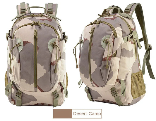 Outdoor Camouflage Backpacks Men's New Oxford Large Capacity Sports Cloth Waterproof Bag Tactical Backpack