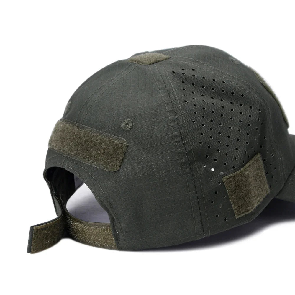 Unisex Camouflage Outdoor Baseball Cap Breathable Sun Protection Hat For Hunting
