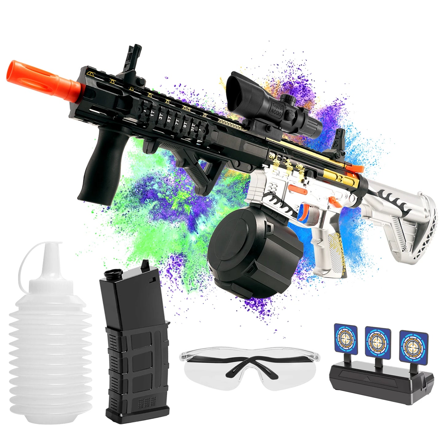 M416 High Speed Gel Ball Gun Automatic And Manual Dual Modes