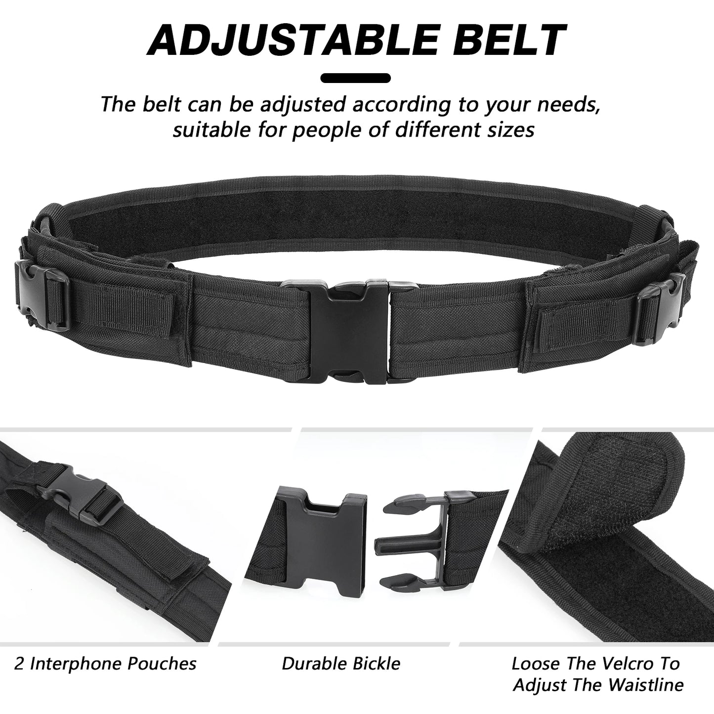 Tomshoo Tactical Vest Multi Pocket Breathable Combat Vest