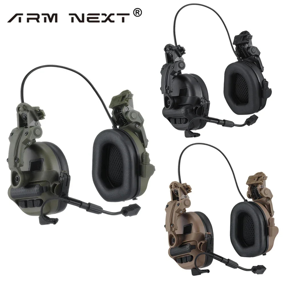Arm Next Tactical Headset PTT Compatible Helmet Version