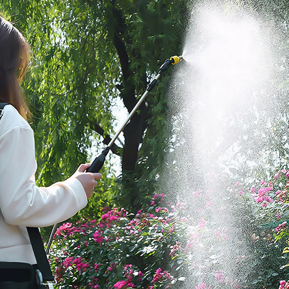 5L Shoulder Pesticide Sprayer Electric Backpack Sprayer 3 Modes Automatic Sprayer Bottle Garden Water Sprayer for Glass Cleaning