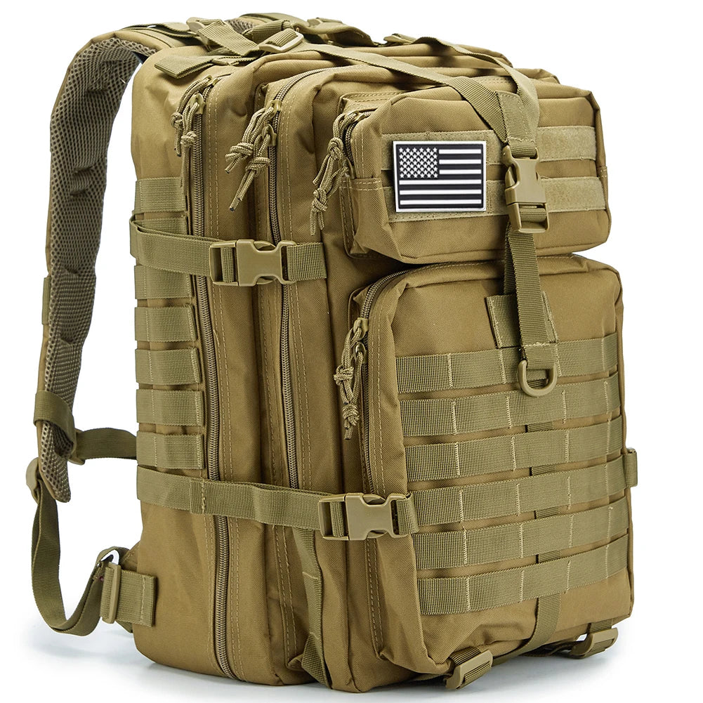 25L/50L Sturdy Nylon Waterproof Tactical Sports Trekking Fishing Hunting Camping Hiking Bag Backpack Outdoor Rucksacks