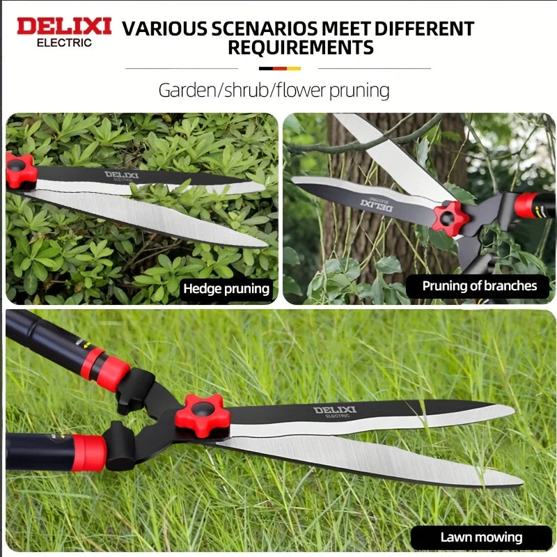 Delixl Electric Garden Hedge Shears 10 Inch 12 Inch