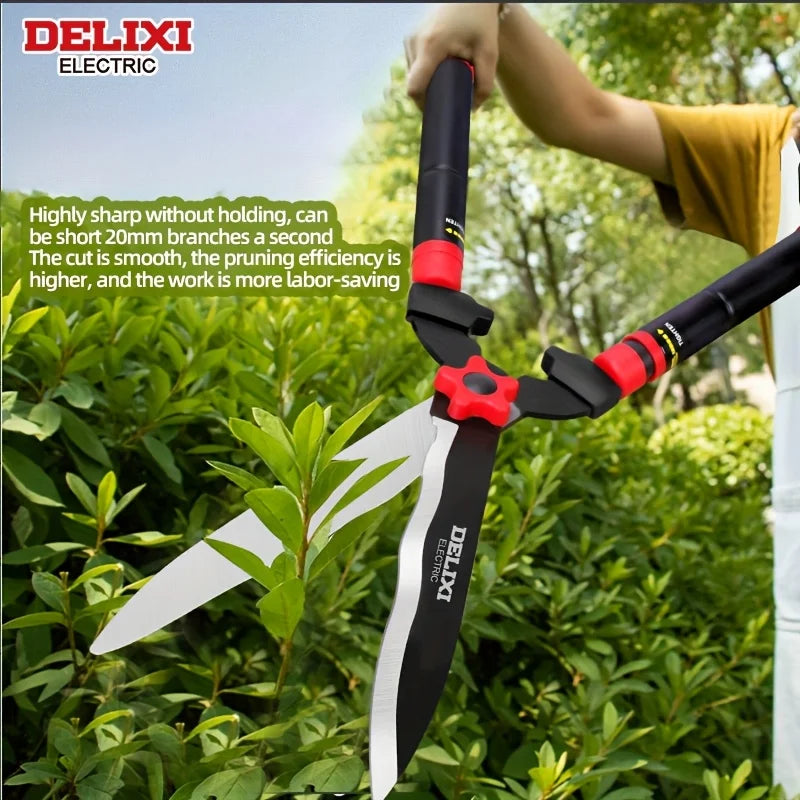 Delixl Electric Garden Hedge Shears 10 Inch 12 Inch