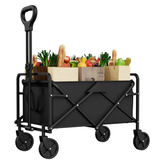 Foldable Garden Wagon Cart Portable Camping Trolley