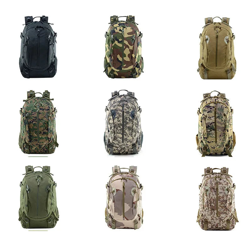 Outdoor Camouflage Backpacks Men's New Oxford Large Capacity Sports Cloth Waterproof Bag Tactical Backpack