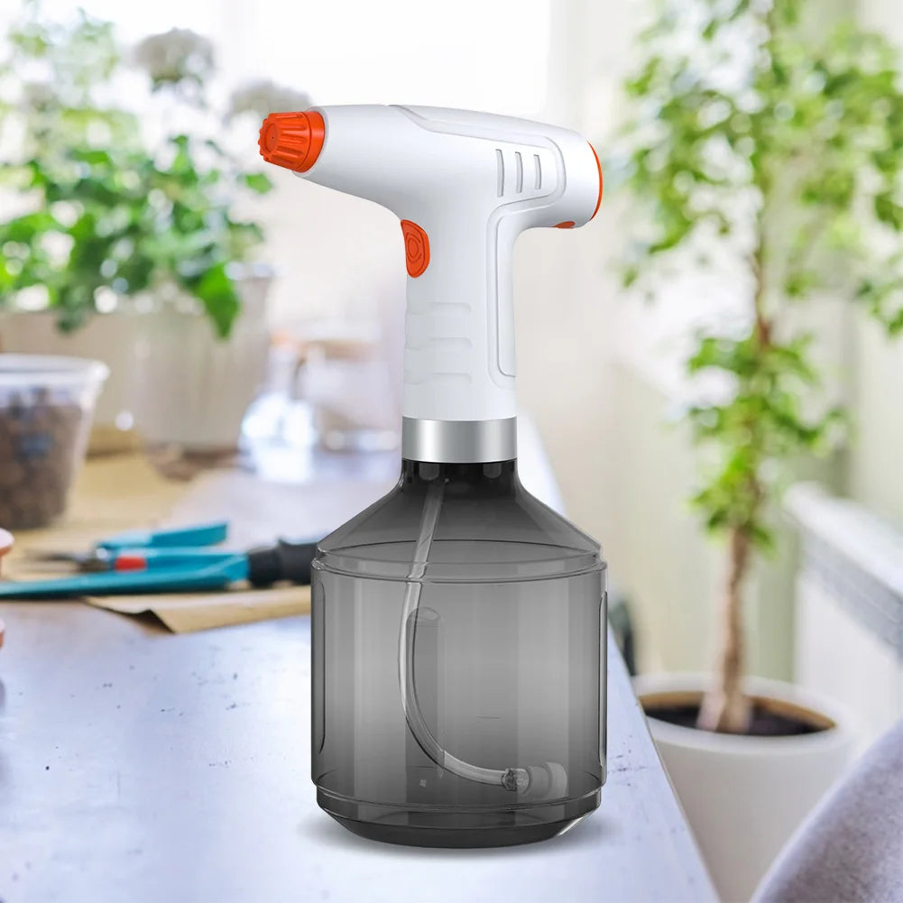 2L Electric Plant Spray Bottle USB Rechargeable Automatic Watering Fogger Spray Bottle Portable Hand-held Garden Sprayer Tools