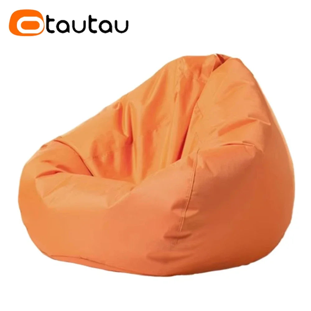OTAUTAU 70cm Waterproof Bean Bag with Filler Outdoor Garden Beach Camping Swimming Pool Floating Beanbag Pouf Chair Oxford DD022
