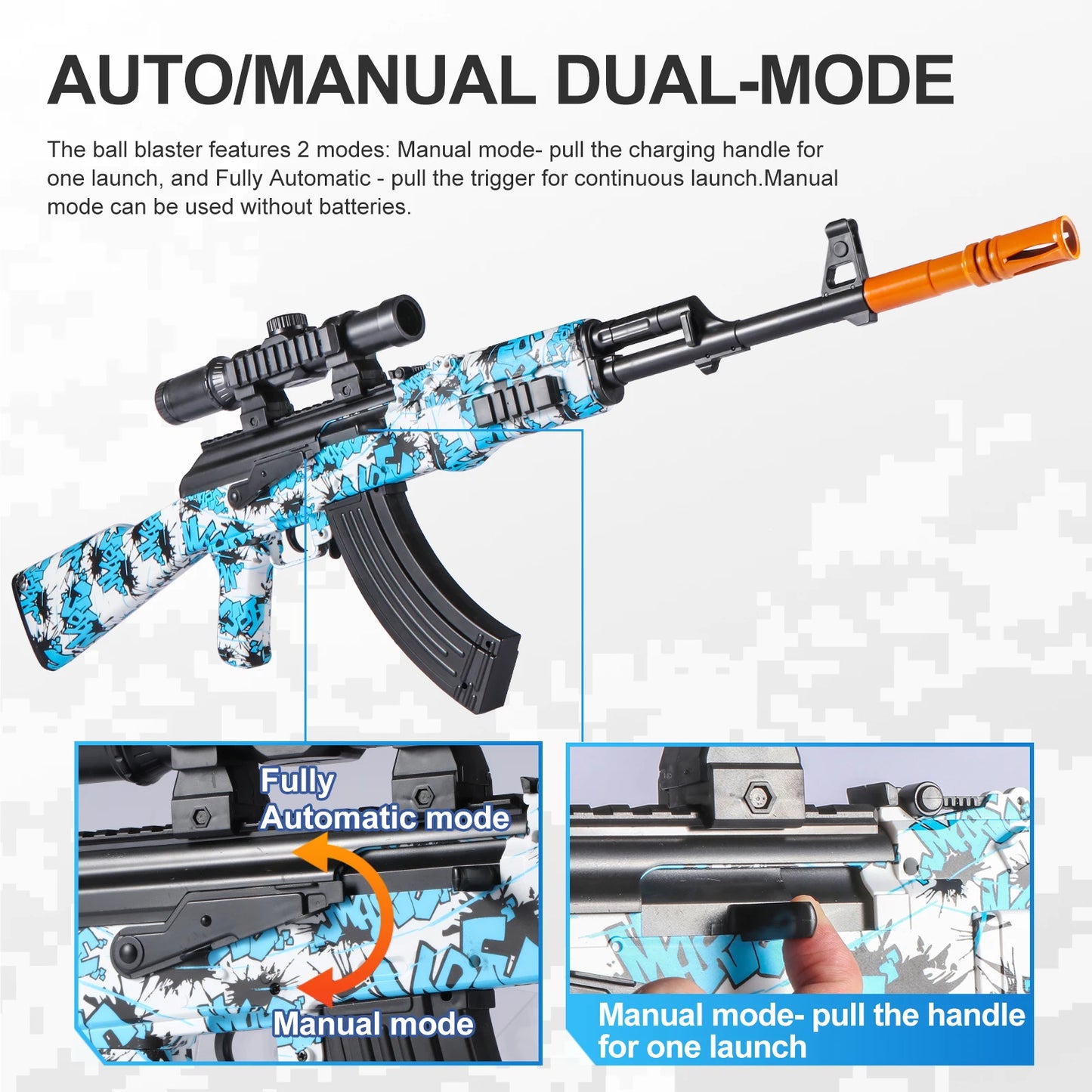 M4A1 Electric Blaster Gun High Precision Outdoor Toy Gift