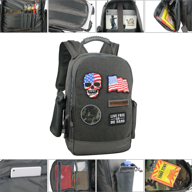 35L Outdoor Tactical Backpack Waterproof Military Rucksack