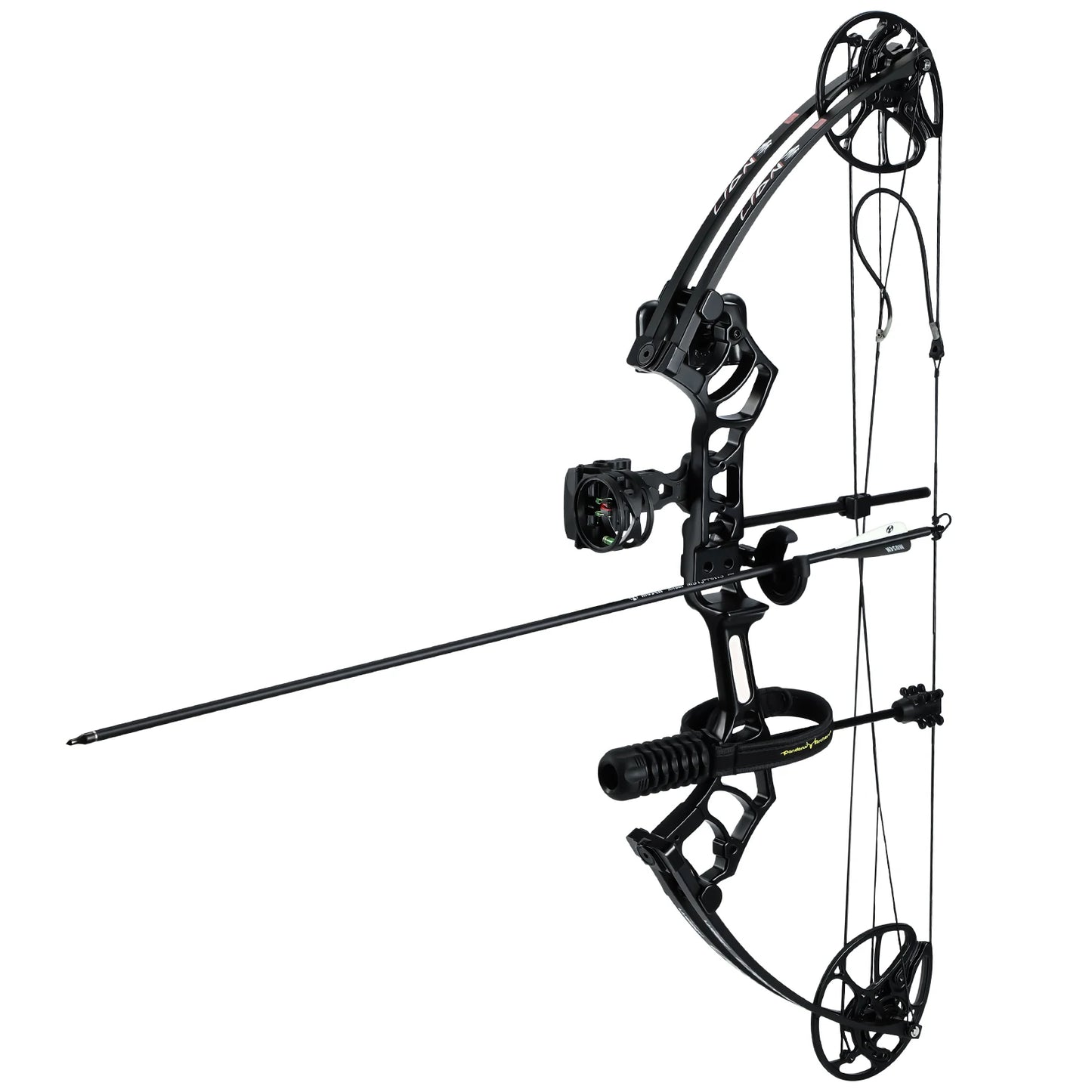 MOTION ZEUS Archery Ready to Hunt Compound Bow Package for Adults and Teens,0-70 Lbs 25"-31"Adjustable Shooting Practice Bow