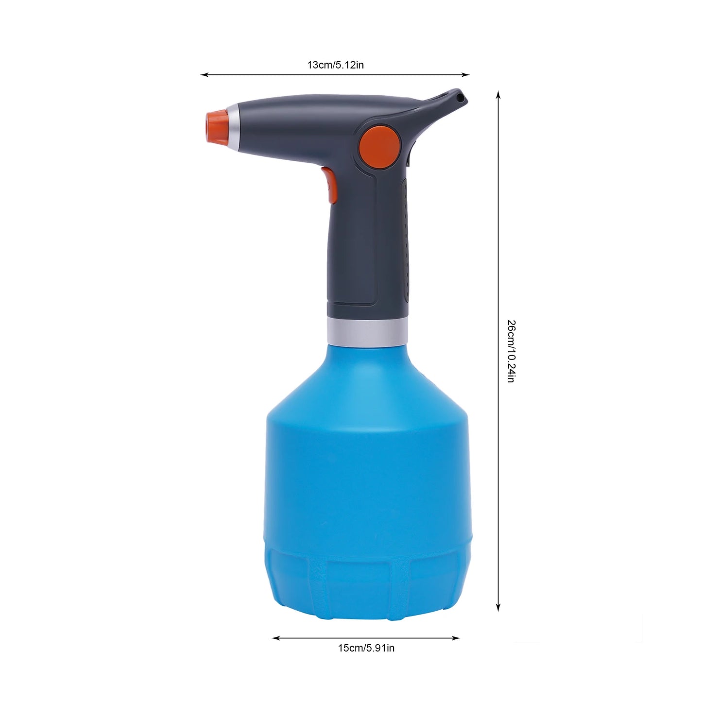 1000ML Electric Plant Spray Bottle Electric Watering Can High Pressure Garden Sprayer W/ 2000mah Battery Rechargeable