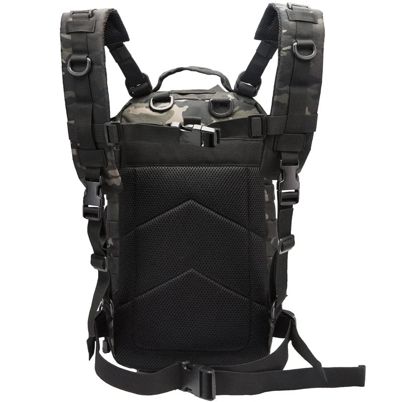 30L Tactical Backpack Military Daypack for Men Molle Assault Pack Bug Out Bag for Hiking Camping Travel Army Hunting Rucksack
