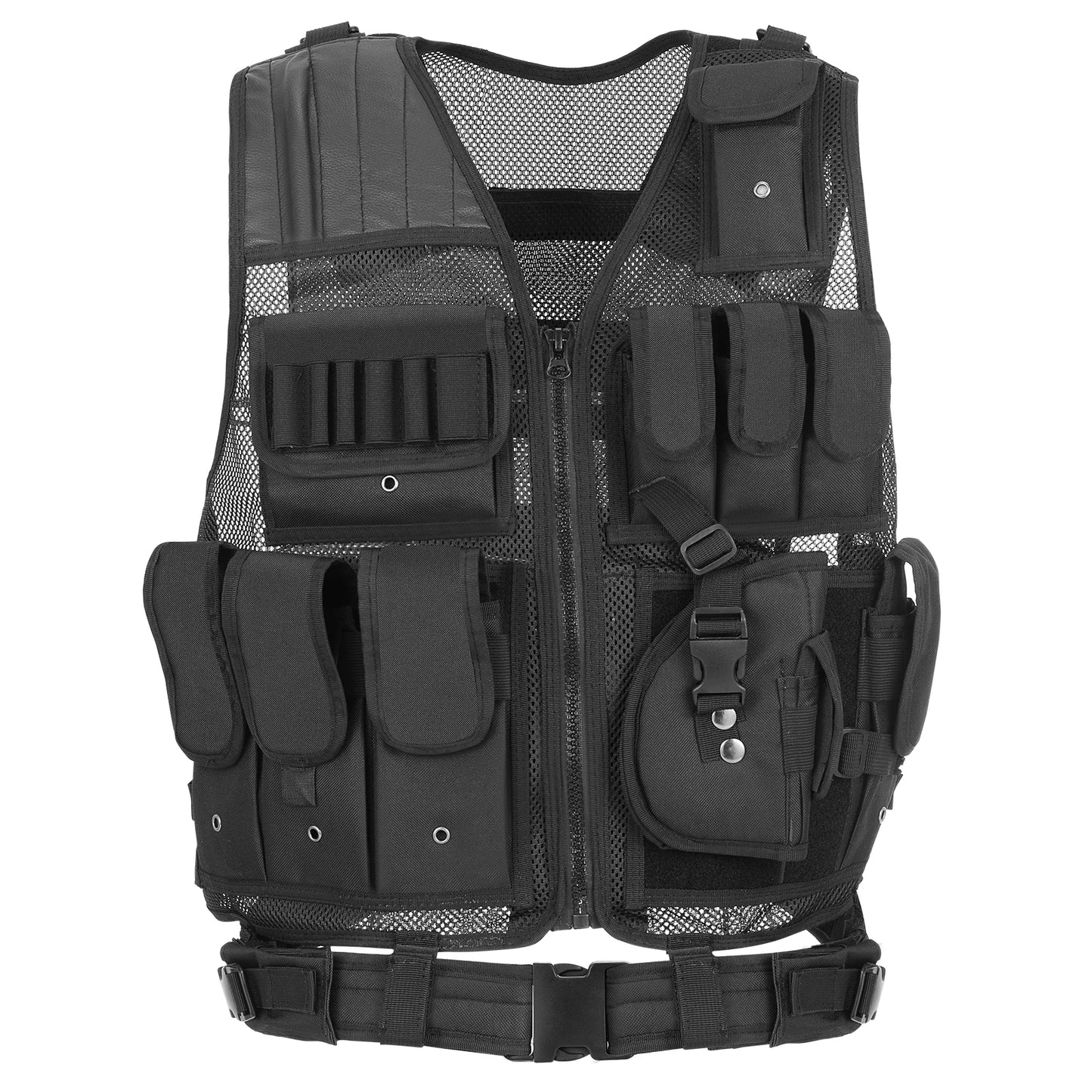Tomshoo Tactical Vest Multi Pocket Breathable Combat Vest