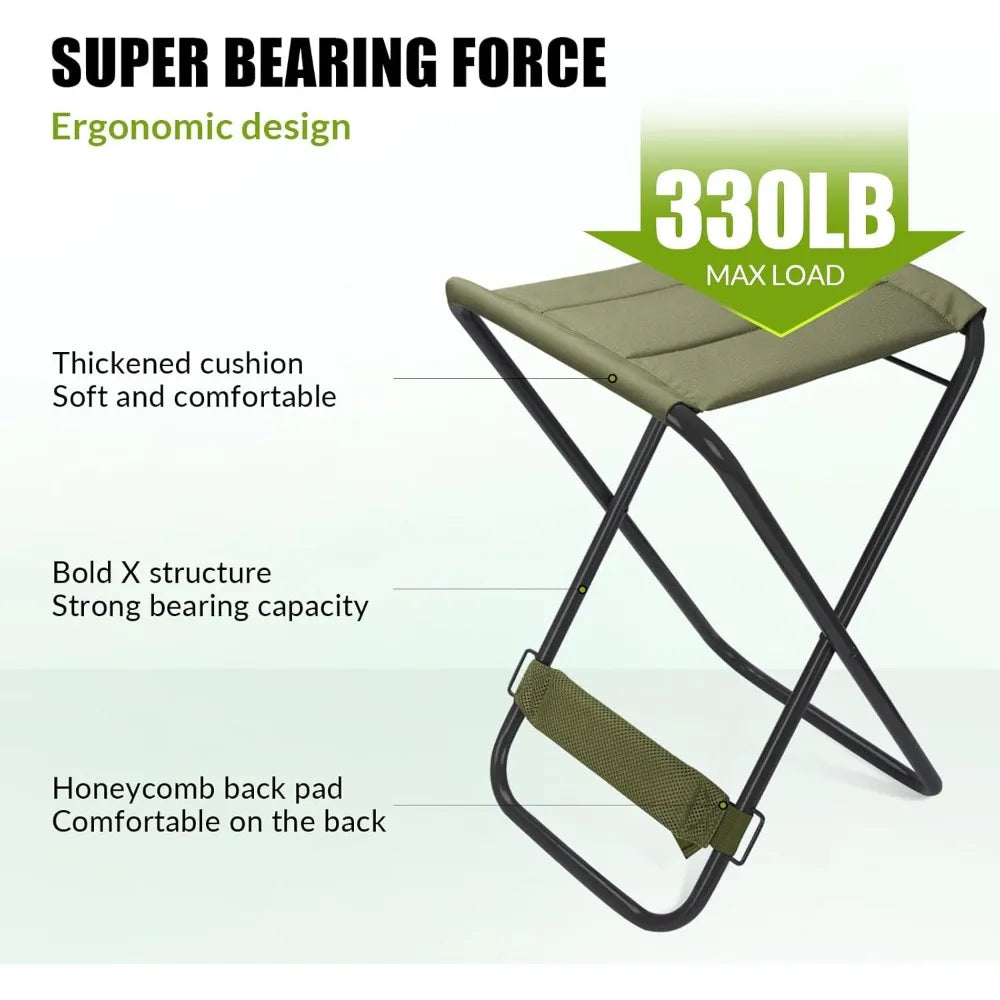 Fishing Backpack With Foldable Chair 35L Rod Holder Storage
